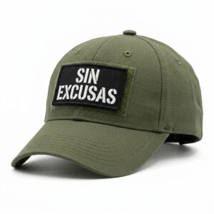 Gorra Táctica con Velcro · Verde Oliva — Strong Training