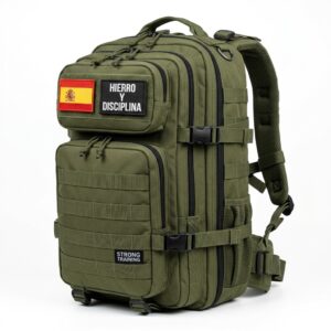 Mochila Táctica 45 L · Verde Oliva — Strong Training