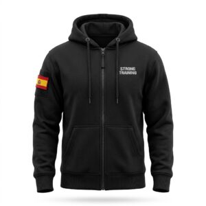 Sudadera Táctica con Cremallera — Strong Training