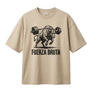 Camiseta Oversize «Fuerza Bruta» — Strong Training