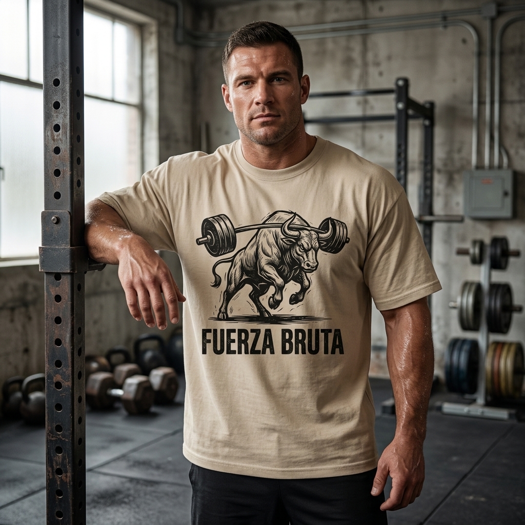 Camiseta Oversize «Fuerza Bruta» — Strong Training