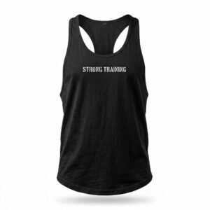 Camiseta de Tirantes Old School · Negro — Strong Training